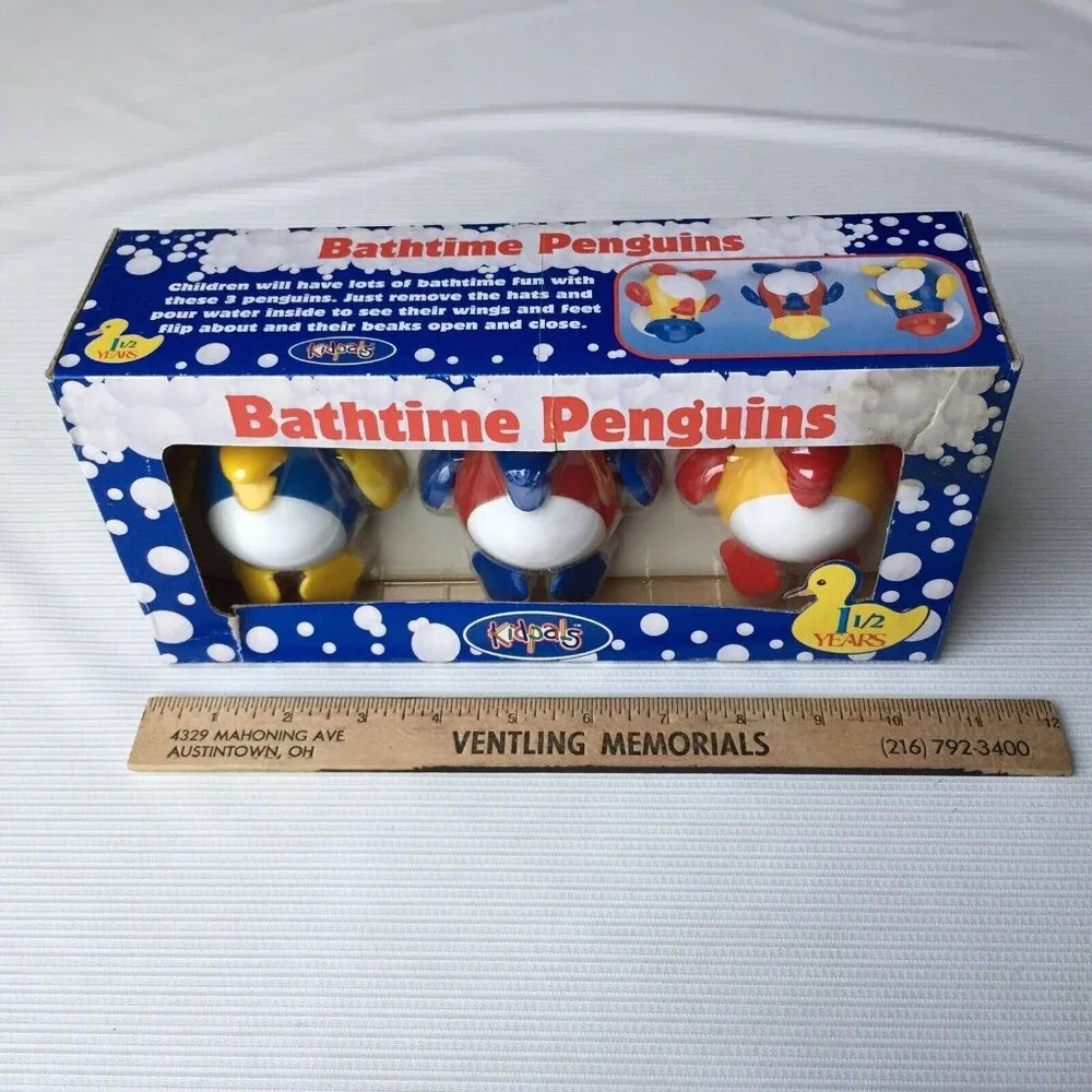 Kidpals bathtime penguins